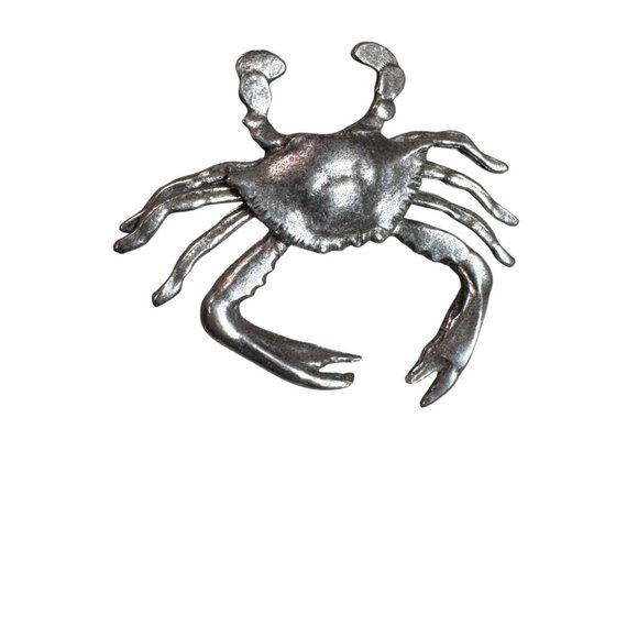 Salisbury Pewter Crab Bottle Opener Vintage Beach Lake House Barware Decor - Picture 9 of 10